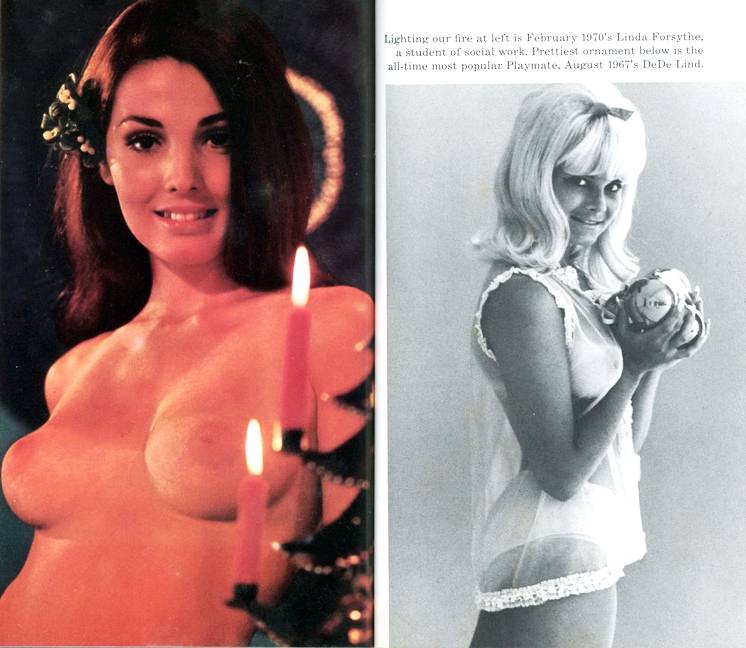 Playboy Playmate Linda Forsythe in NSS Playboy's Holiday Book